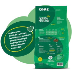 Pienso para Perros Adultos con Pollo y Cordero - KOME - Imagen 3