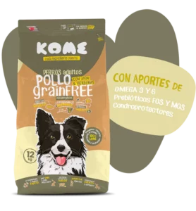 Pienso hipoalergénico de Pollo, Atún y Verduras - KOME - Imagen 2