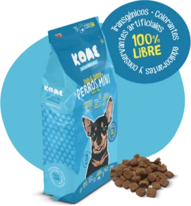 Pienso Perros Mini con Pollo y Salmón + Galletitas naturales - KOME - Imagen 2