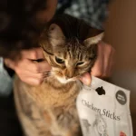 Premio Rub Stick Dental de Pollo para Gatitos 100G